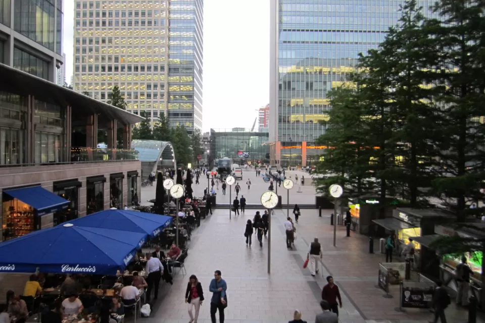 Busy Downtown